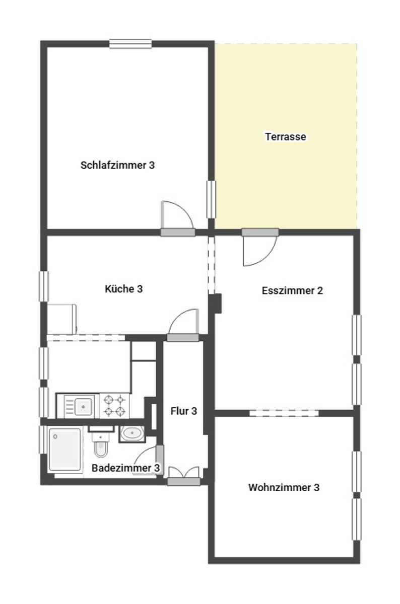 Mehrfamilienhaus zum Kauf 579.000 € 6,5 Zimmer 189,2 m²<br/>Wohnfläche 999 m²<br/>Grundstück Neviges-Tönisheide Velbert 42553