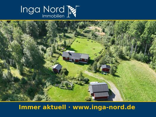 Einfamilienhaus zum Kauf 290.000 € 5 Zimmer 107 m² 49.770 m² Grundstück Västra Viker Vikebo 1, 67294 Arjäng Gemeinde Årjäng 67294
