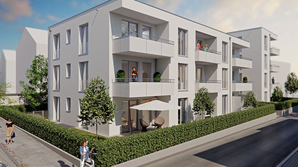 Wohnung zum Kauf - Erstbezug provisionsfrei 590.000 € 3 Zimmer 84,1 m² 2. Geschoss Bruckstraße 32 Fellbach 70734