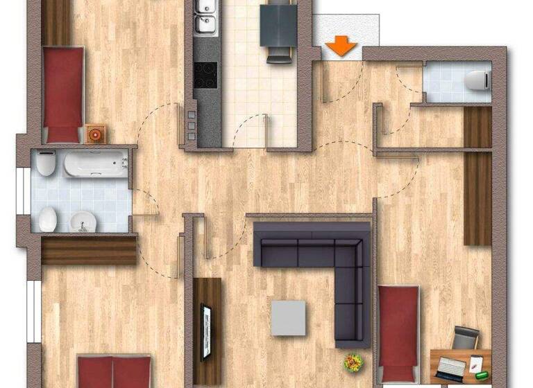 Wohnung zum Kauf 360.000 € 4 Zimmer 98 m² Strobl 5350