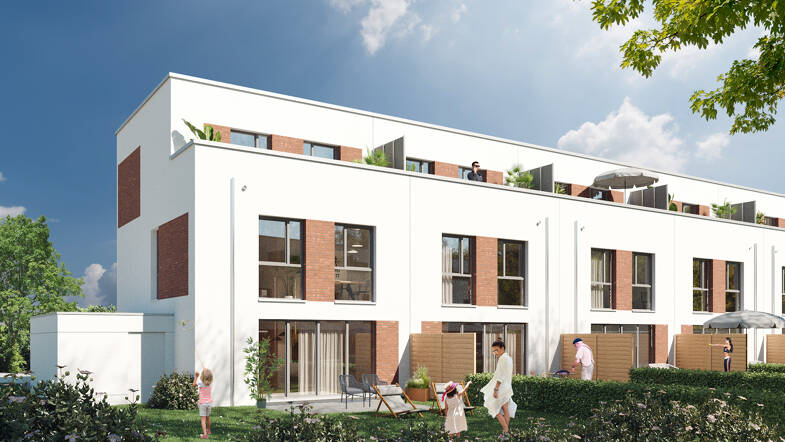 Reihenmittelhaus zum Kauf provisionsfrei 378.900 € 4 Zimmer 134 m² 224 m² Grundstück Am Auenpark Selm Selm 59379