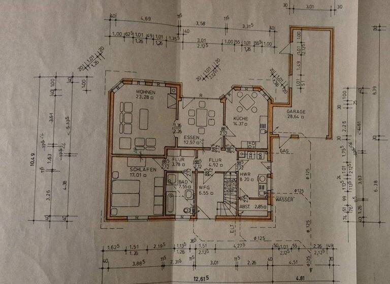 Mehrfamilienhaus zum Kauf provisionsfrei 485.000 € 6 Zimmer 174 m² 1.250 m² Grundstück Uesen Achim bei Bremen 28832