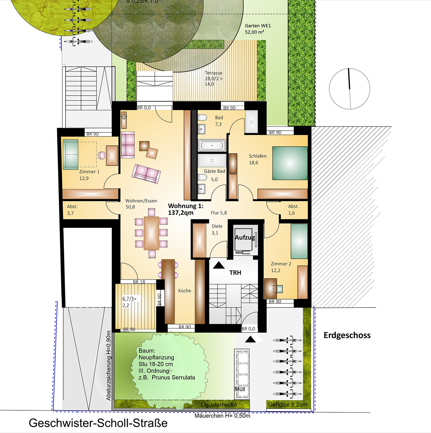 Grundstück zum Kauf 571 m²<br/>Grundstück Krämpfervorstadt Erfurt 99085