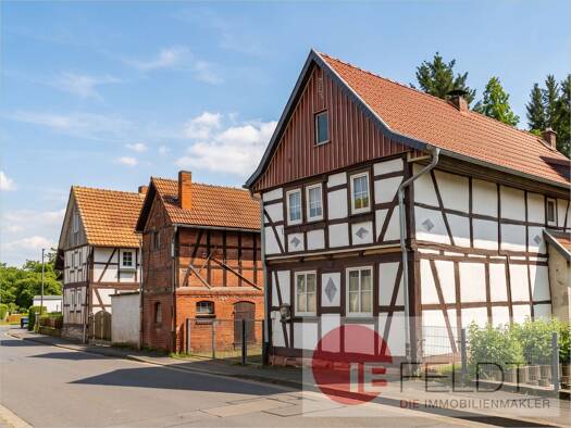Einfamilienhaus zum Kauf 46.200 € 3 Zimmer 125 m² 922 m² Grundstück Oberellen Gerstungen 99834
