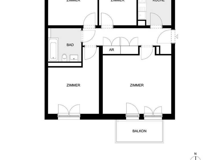 Wohnung zur Miete - Erstbezug nur mit Wohnberechtigungsschein 601 € 3,5 Zimmer 82,8 m² 1. Geschoss frei ab 16.05.2026 Dietzweg 2d Billstedt Hamburg 22119
