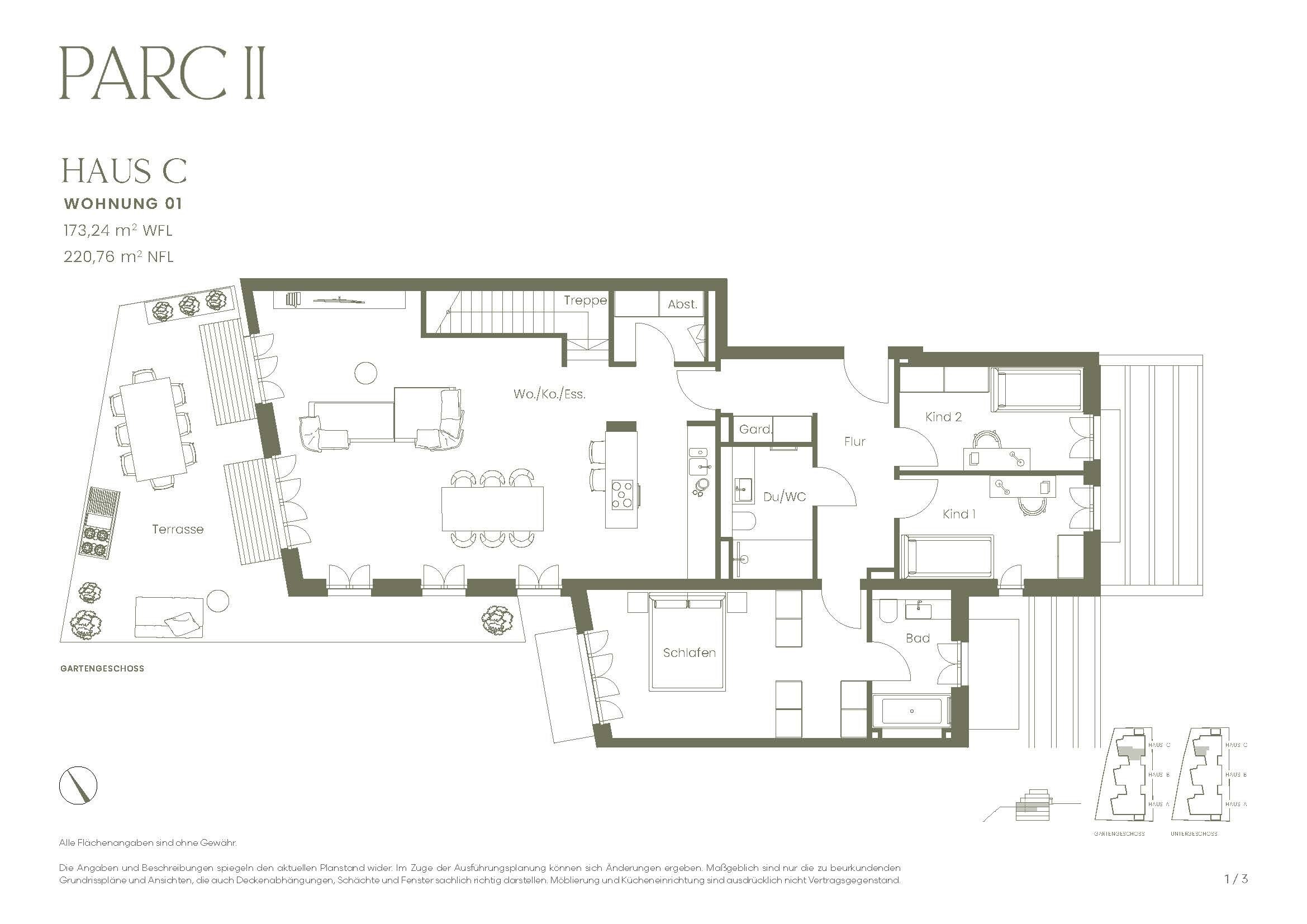 Terrassenwohnung zum Kauf provisionsfrei 2.975.000 € 4 Zimmer 173 m²<br/>Wohnfläche Herzogpark München 81925