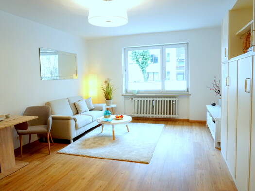 Wohnung zur Miete 1.150 € 1 Zimmer 33 m² Geschoss 1/4 frei ab 01.02.2026 Virchowstraße 20 Schwabing-Freimann München 80805