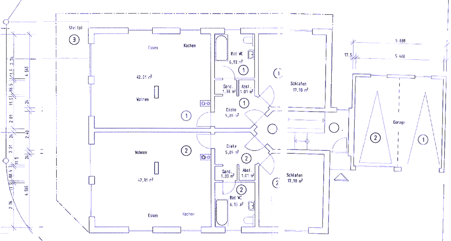 Immobilie zum Kauf als Kapitalanlage geeignet 830.000 € 6 Zimmer 225 m²<br/>Fläche Großlückweg 3 Rheinhausen Oberhausen-Rheinhausen 68794