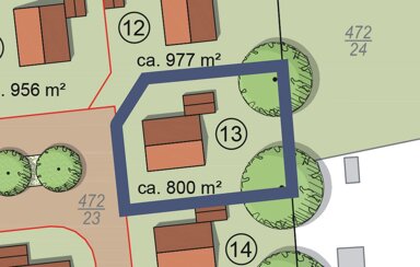 Grundstück zum Kauf provisionsfrei 144.180 € 801 m² Grundstück Bassum Bassum 27211