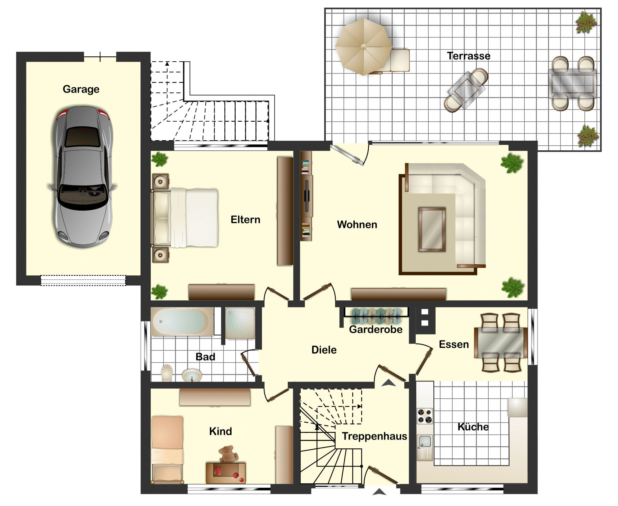 Mehrfamilienhaus zum Kauf 639.000 € 8 Zimmer 224 m²<br/>Wohnfläche 446 m²<br/>Grundstück Immigrath Langenfeld 40764