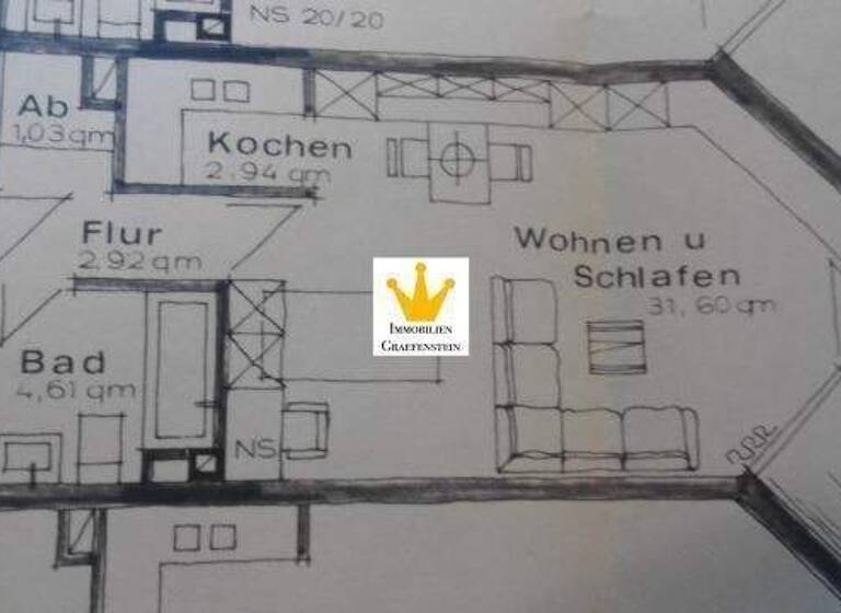 Studio zum Kauf als Kapitalanlage geeignet 325.000 € 1 Zimmer 47,5 m² Kaiserallee 49 Travemünde Lübeck 23570