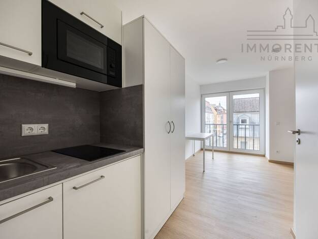 Wohnung zur Miete - Erstbezug 469 € 1 Zimmer 19,5 m² frei ab 01.10.2026 St Johannis Weiterer Innenstadtgürtel West / Nord / Ost 90419