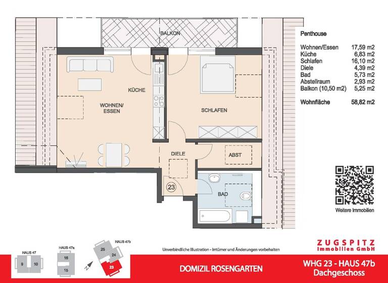 Wohnung zum Kauf - Erstbezug 643.000 € 2 Zimmer 58,8 m² EG Garmisch Garmisch-Partenkirchen 82467