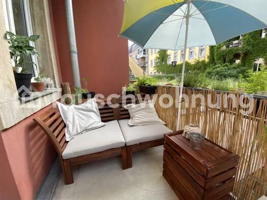 Wohnung zur Miete Tauschwohnung 500 € 2 Zimmer 56 m² 1. Geschoss Albertstadt Dresden 01099