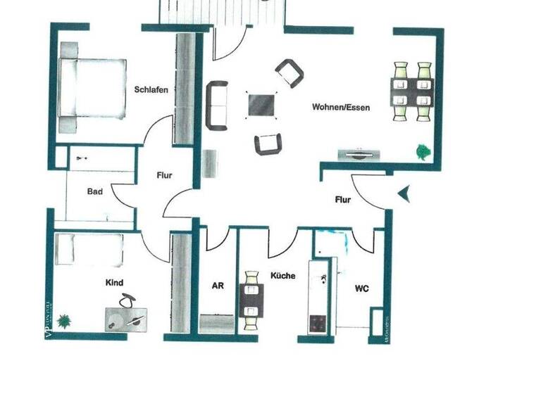 Wohnung zum Kauf 248.000 € 3 Zimmer 77 m² 2. Geschoss Klein-Karben Karben 61184