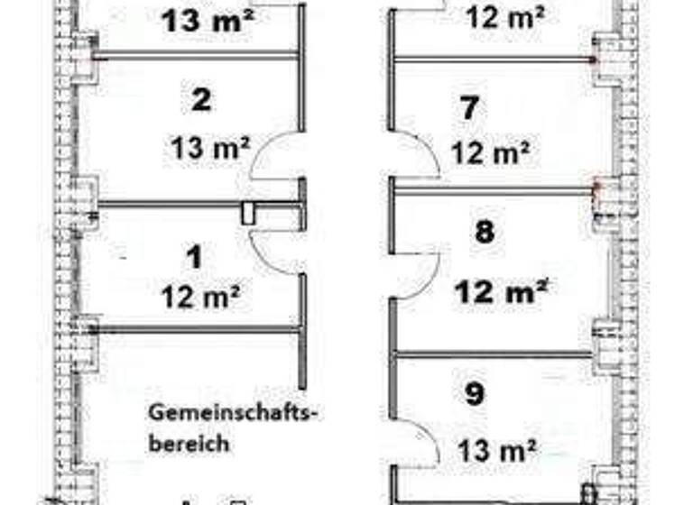 Bürofläche zur Miete provisionsfrei 11 € 9 Zimmer 226 m² Bürofläche Sternwartenstr. 79 Zentrum-Südost Leipzig 04103
