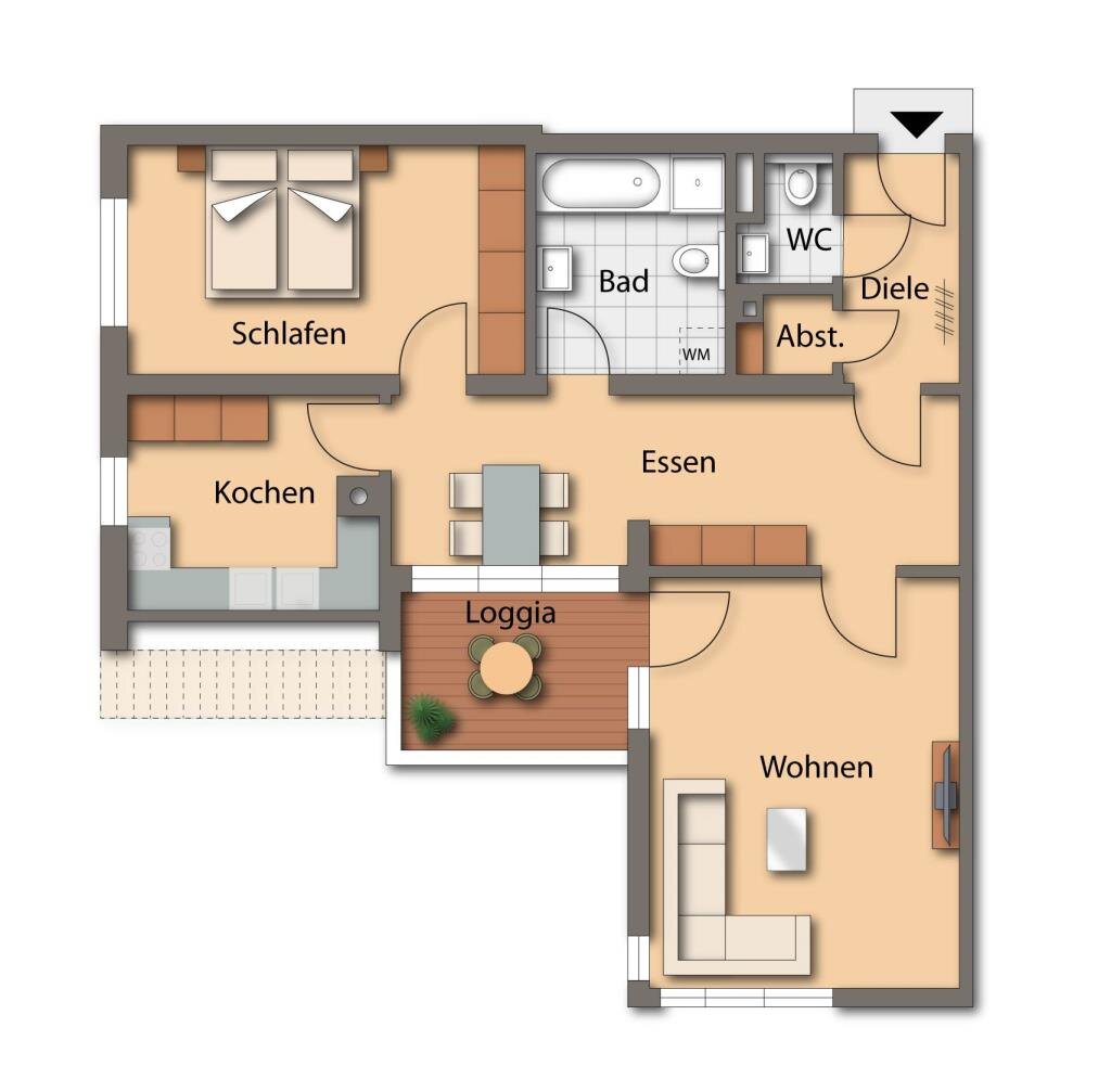 Wohnung zum Kauf 289.500 € 2 Zimmer 77,2 m²<br/>Wohnfläche Neumarkt Neumarkt 92318