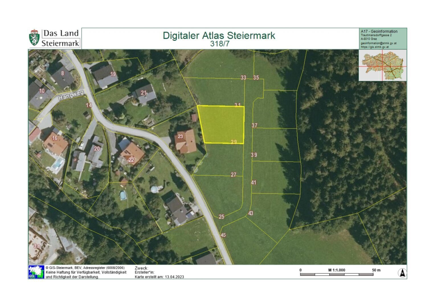 Grundstück zum Kauf 100.575 € 745 m²<br/>Grundstück Knittelfeld 8720