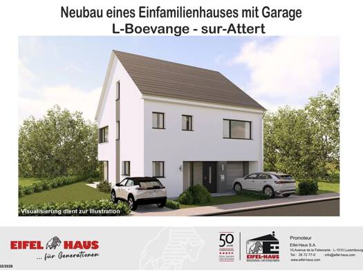 Einfamilienhaus zum Kauf 998.000 € 4 Zimmer 129 m² Redingen 8710