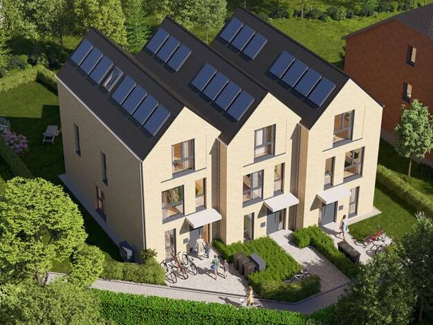 Reihenendhaus zum Kauf - Neubau 659.000 € 5 Zimmer 136 m² 273 m² Grundstück frei ab 30.09.2027 Quettinger Straße 128 a Quettingen Leverkusen 51381