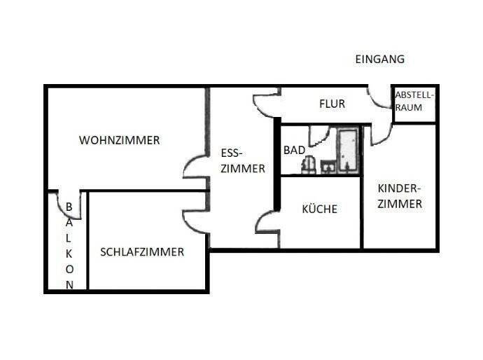 Wohnung zur Miete 880 € 3,5 Zimmer 76,1 m²<br/>Wohnfläche An der Klosterkoppel 6-10 Uetersen 25436