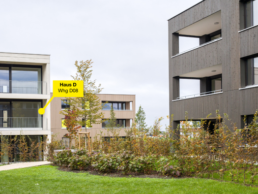 Terrassenwohnung zur Miete - Erstbezug 1.390 € 3 Zimmer 70,5 m² Bundesstraße 33b Höchst 6973