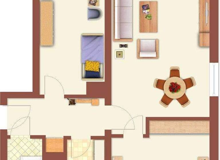 Wohnung zur Miete 343 € 3 Zimmer 59,2 m² 2. Geschoss frei ab sofort Dr.-Schwentner-Str. 64 Neustrelitz 17235