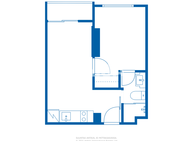 Studio zum Kauf 94.925 € 2 Zimmer 32 m² 22. Geschoss Bun Kanchana Alley Pattaya 20150