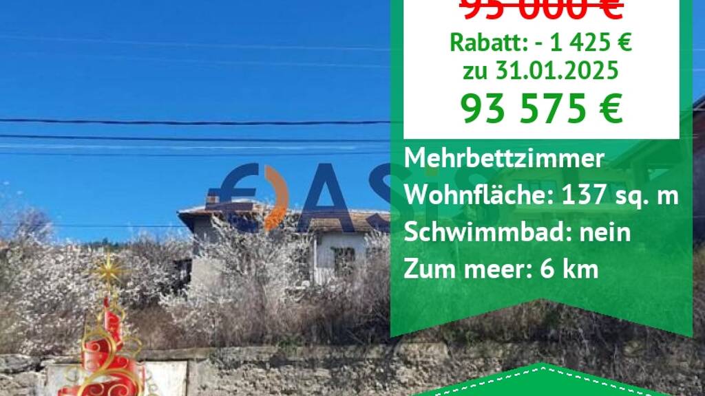 Haus zum Kauf provisionsfrei 93.575 € 5 Zimmer 137 m² ???????? 8253