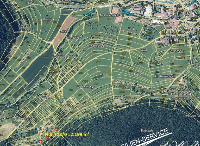 Landwirtschaftliche Fläche zum Kauf 2.199 m² Grundstück Bad Überkingen 73337