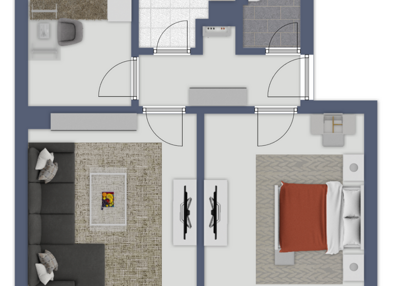 Wohnung zur Miete 379 € 3 Zimmer 58,2 m² 2. Geschoss frei ab sofort Hallesche Str. 32 Bad Lauchstädt 06246