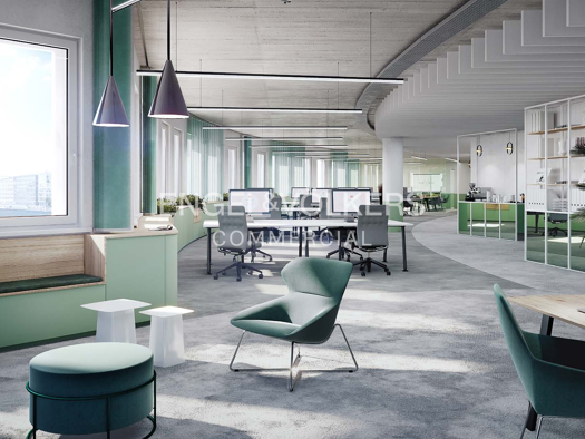 Büro zur Miete 24,50 € 1.359 m² Bürofläche teilbar ab 195 m² Moabit Berlin 10553