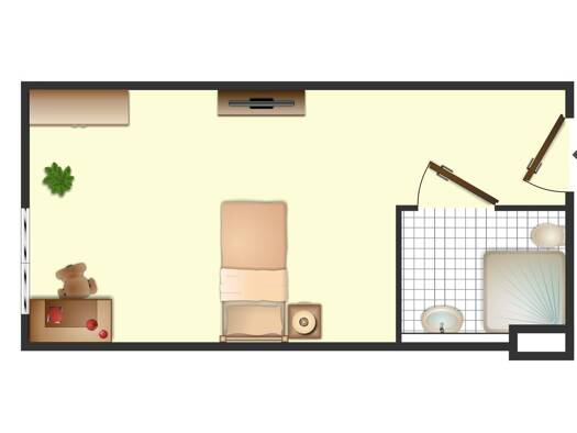 Wohnung zum Kauf 128.000 € 1 Zimmer 18 m² Gaggenau Gaggenau 76571