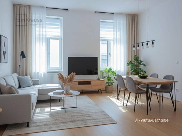 Wohnung zum Kauf 425.000 € 2 Zimmer 59,1 m² 3. Geschoss Wien 1020