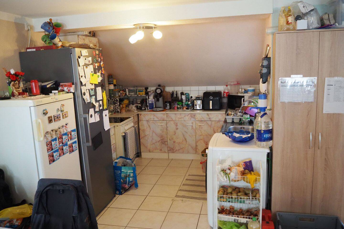 Immobilie in Markt Erlbach - Schöne 3-Zimmer-Wohnung im Zentrum Markt Erlbachs mit großer Dachterrasse - Bild 1