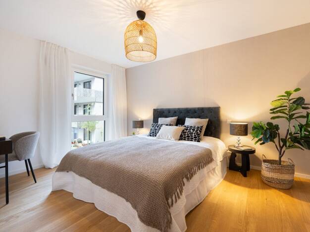 Wohnung zum Kauf - Neubau 434.900 € 2 Zimmer 66,8 m² EG Gartenberg Geretsried 82538
