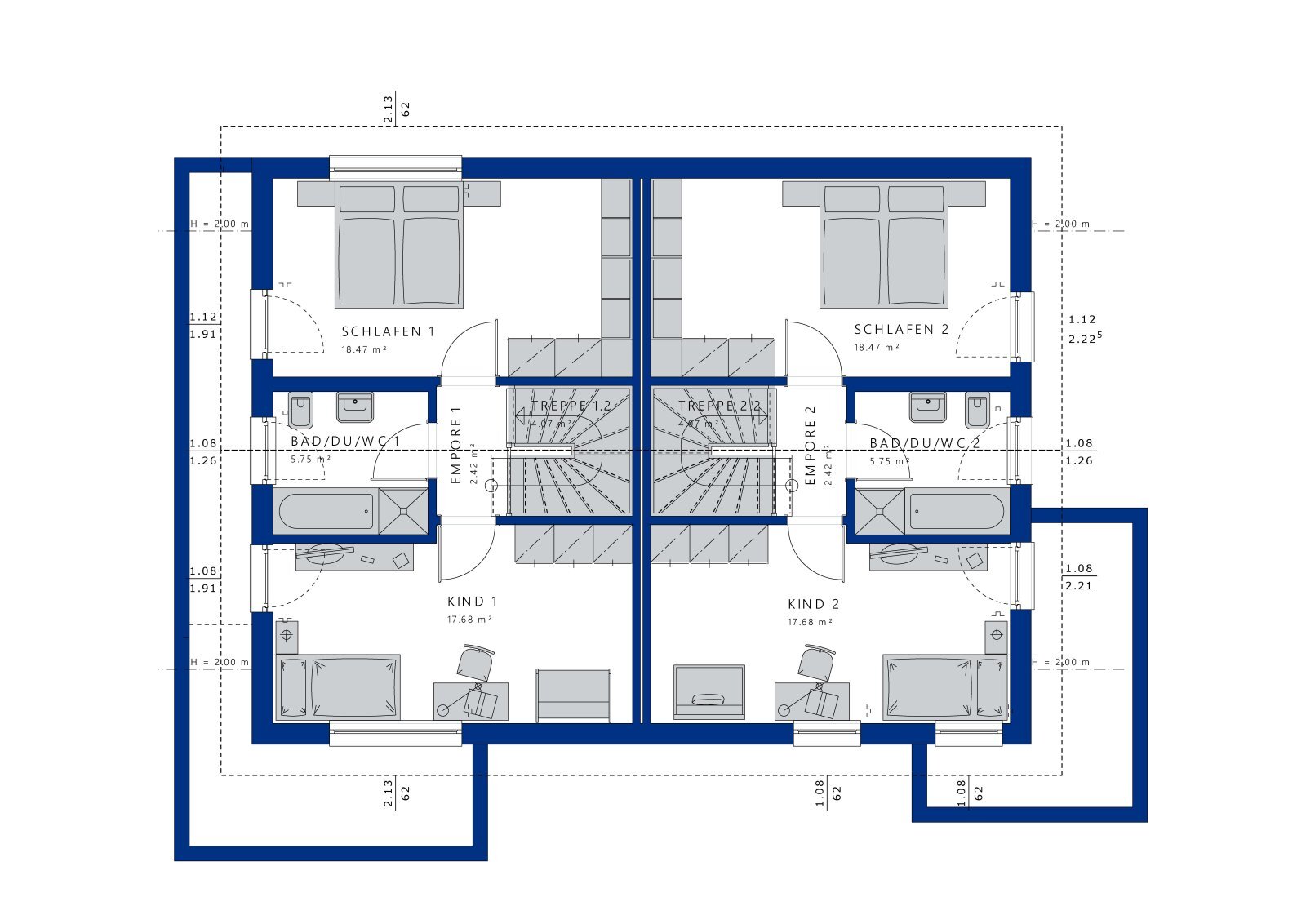 Haus zum Kauf 721.424 € 6 Zimmer 211 m²<br/>Wohnfläche 700 m²<br/>Grundstück Neubruchhausen Bassum 27211