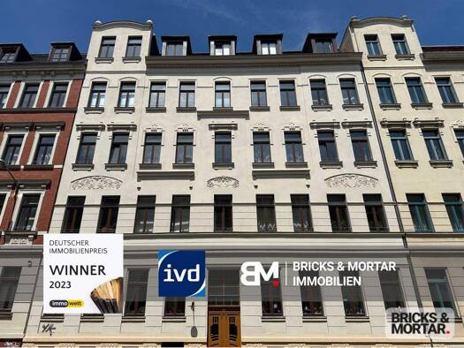 Wohnung zum Kauf 199.000 € 3 Zimmer 75,4 m² 1. Geschoss Reudnitz-Thonberg Leipzig 04317