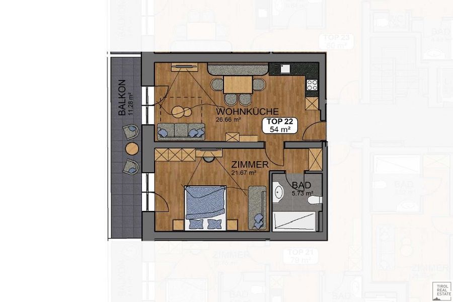 Studio zum Kauf 926.000 € 3 Zimmer 86,2 m²<br/>Wohnfläche Serfaus 6534