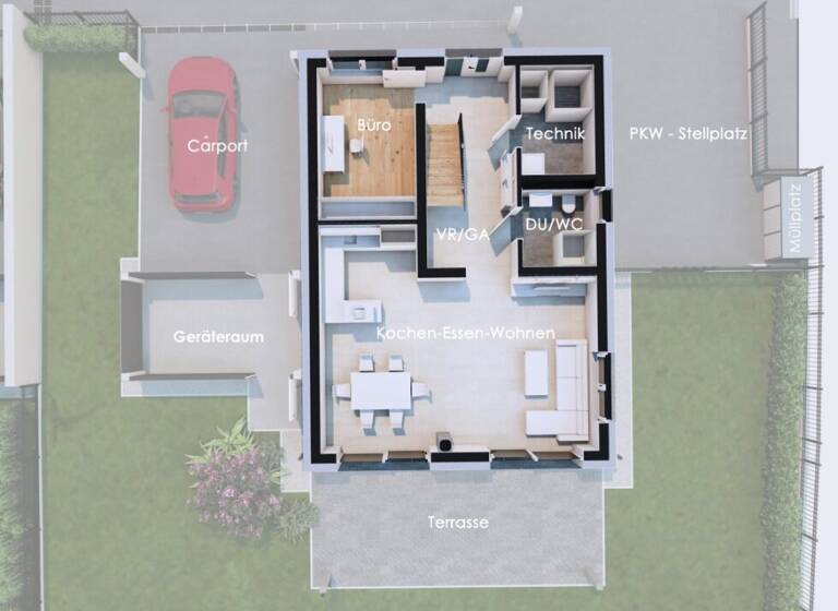 Einfamilienhaus zum Kauf - Erstbezug 745.000 € 5 Zimmer 132,4 m² 513 m² Grundstück Viktring Klagenfurt am Wörthersee 9073