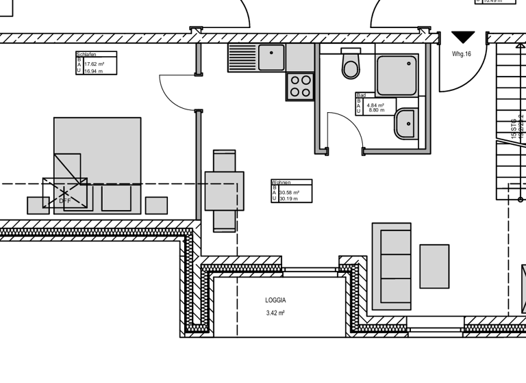 Wohnung zur Miete - Erstbezug 2.200 € 117,1 m² Listlandstraße 14 List auf Sylt 25992