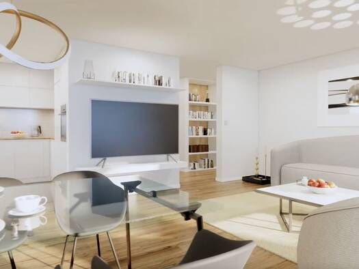 Wohnung zum Kauf - Neubau provisionsfrei 385.900 € 2 Zimmer 60,6 m² 2. Geschoss Malmsheim Renningen 71272