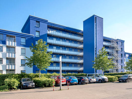 Wohnung zur Miete 574 € 1 Zimmer 44,5 m² 3. Geschoss frei ab 01.12.2026 Brandenburger Allee 2 Monheim Monheim am Rhein 40789