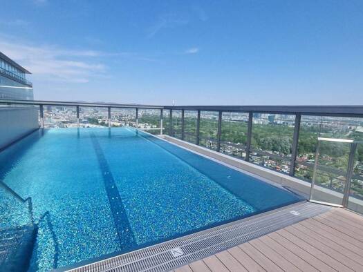 Wohnung zur Miete 2.496 € 3 Zimmer 90 m² 23. Geschoss frei ab sofort Wien 1030