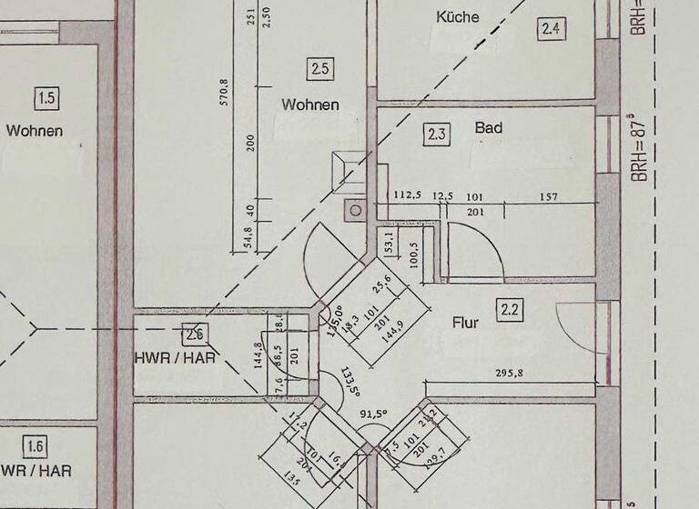 Doppelhaushälfte zur Miete 1.400 € 3 Zimmer 103 m² 455 m² Grundstück Neuruppin 16816
