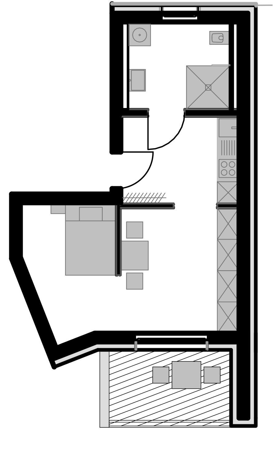 Wohnung zum Kauf provisionsfrei als Kapitalanlage geeignet 265.000 € 1,5 Zimmer 39,4 m²<br/>Wohnfläche Südstadt 30 Fürth 90763