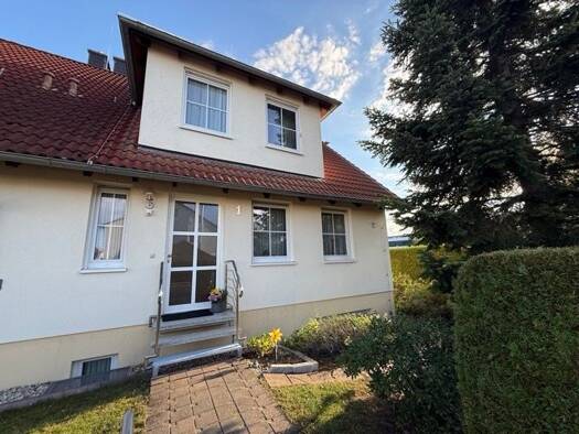 Doppelhaushälfte zum Kauf 799.000 € 7 Zimmer 175 m² 463 m² Grundstück Prödeler Straße 1 Markkleeberg Markkleeberg 04416