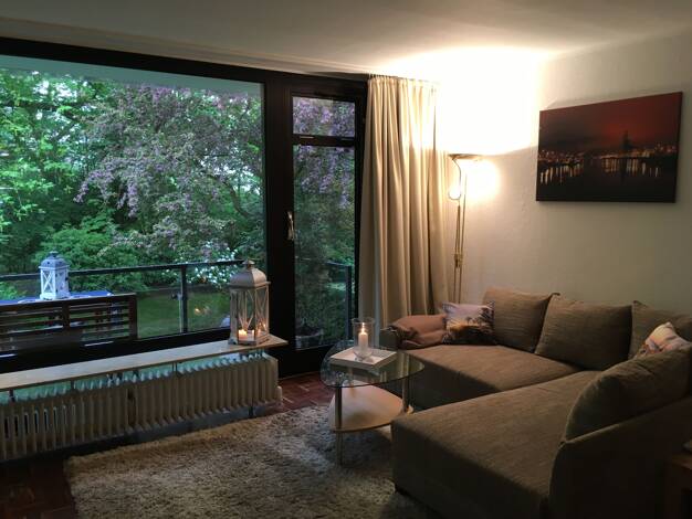 Studio zur Miete Wohnen auf Zeit 1.400 € 1 Zimmer 40 m² frei ab 01.06.2026 Uhlenhorst Hamburg 22085