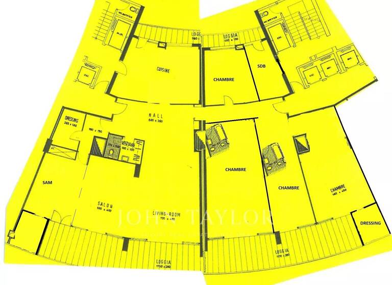 Studio zum Kauf provisionsfrei 6 Zimmer 310 m² 28. Geschoss Monaco 98000