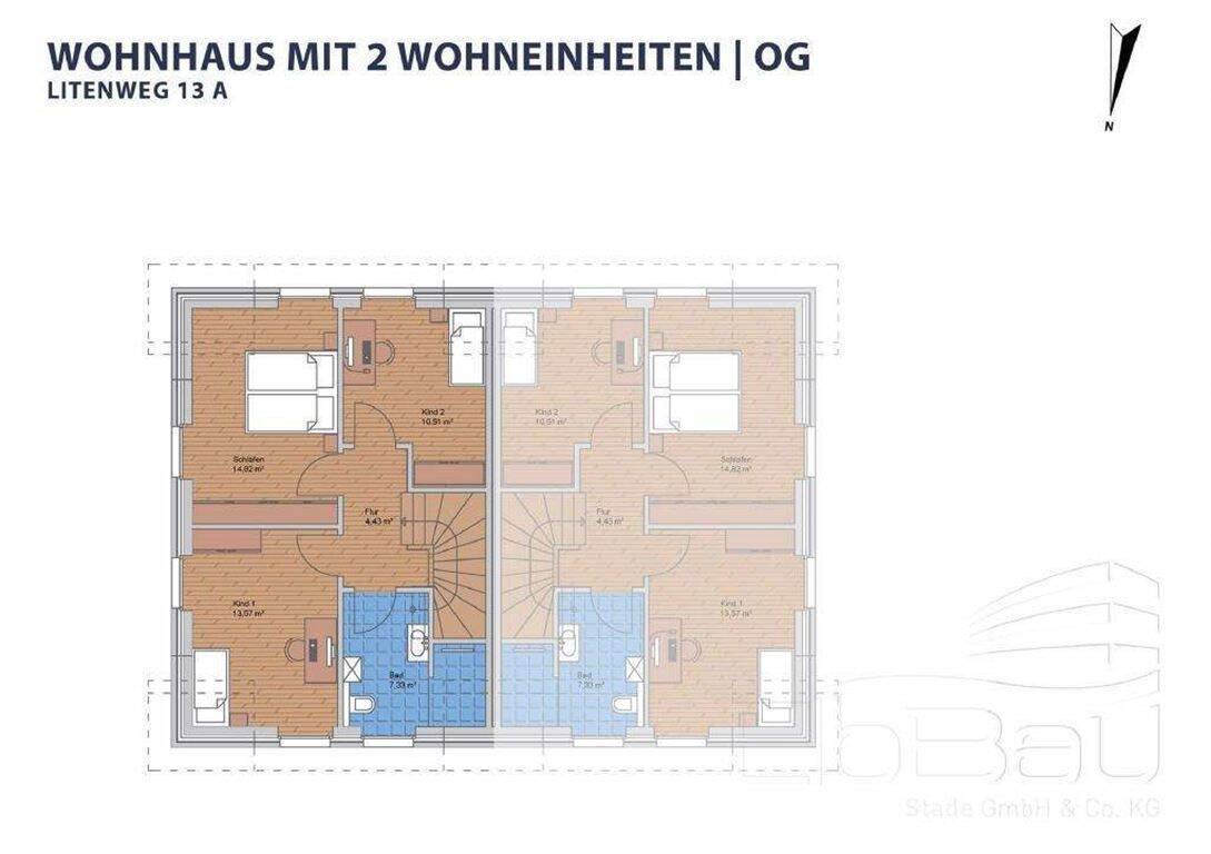 Doppelhaushälfte zur Miete - Erstbezug - Ansicht 5